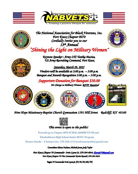 Shining the Light on Military Women , New Hope Family Life Center ...