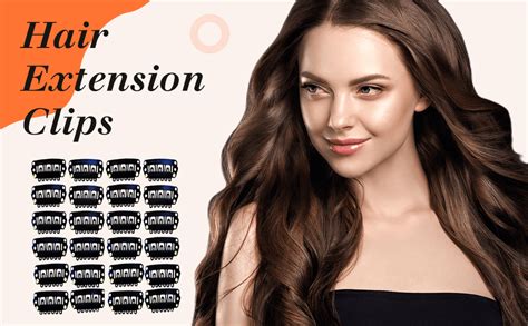 LUXURY HAIR STUDIO U Shape Metallic Snap Clip-in for Hair Extension ...