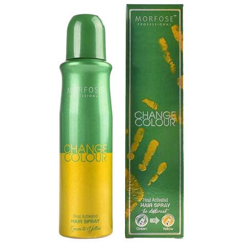Morfose Color Hair Spray Green to Yellow • DIS-Prom