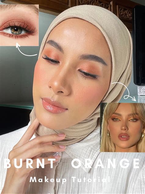 Image result for All Orange Makeup Tutorial