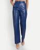 Buy Blue Trousers & Pants for Women by IKI CHIC Online | Ajio.com
