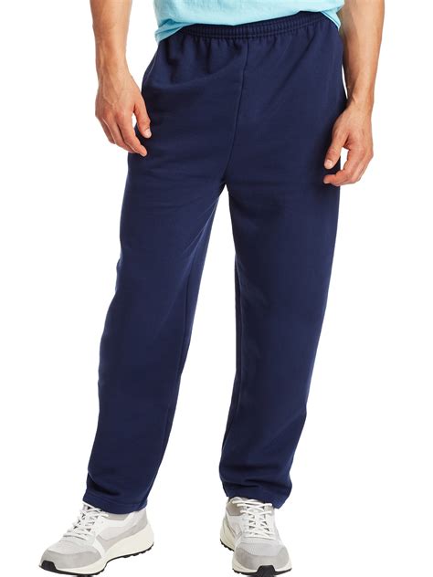Hanes Men's EcoSmart Fleece Sweatpants, Medium-Weight, with Inner ...