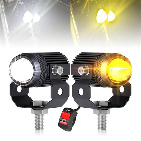 OBEROI'S TRADERS 6 Months Warranty Mini Driving LED Fog Light for Bike ...