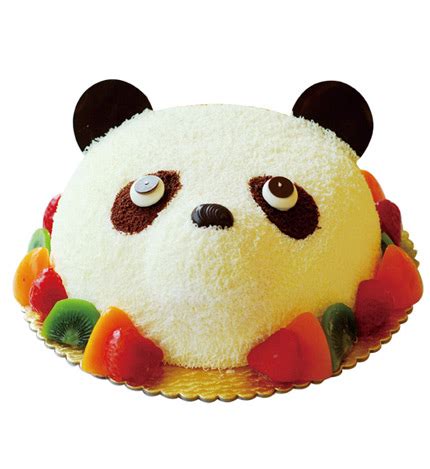 卡通熊猫(10寸):直径25cm_好利来蛋糕-花礼网（鲜花礼品网）