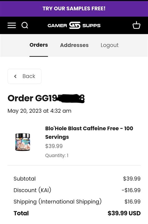 Free shipping coupon : r/gamersupps