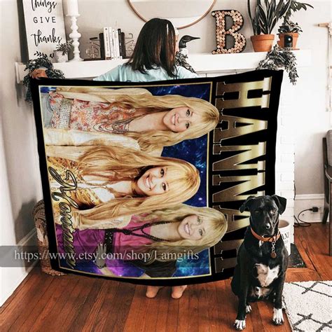 Hannah Montana Blanket, Hannah Montana Photo Blanket, Hannah | Inspire ...