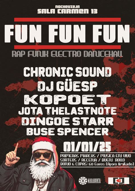 CANCELADA Nochevieja Carmen 13 Burgos?, Carmen 13, Burgos, 1 January ...