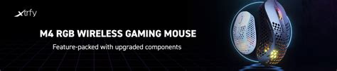 Xtrfy M4 RGB Wired Lightweight Gaming Mouse White - tpstech.in