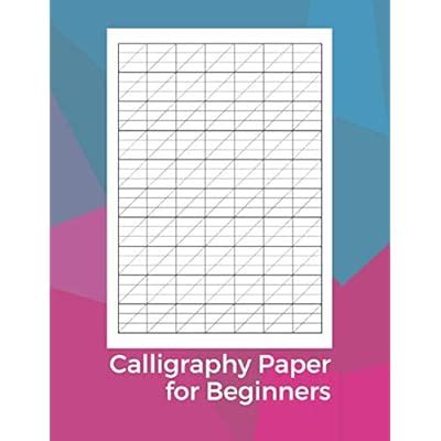 Buy Calligraphy Paper for Beginners: Modern Calligraphy Practice Sheets ...