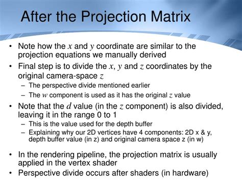 Image result for Homogeneous Camera Projection Matrix