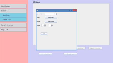Image result for Online Examination System Project Code Source Using Java Swing