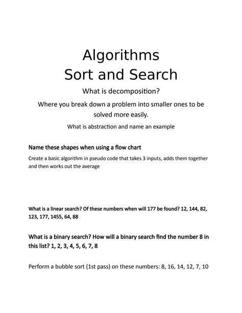 Computer Science Paper 1 Revision 的图像结果