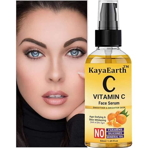 Buy KayaEarth Vitamin C With E Face Serum - Skin Brightening Serum ...