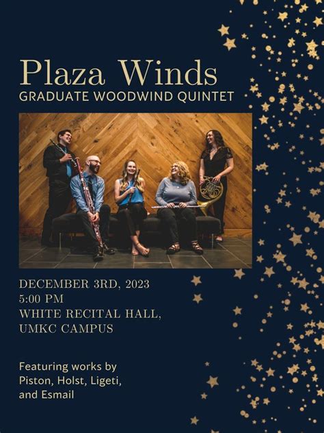 Plaza Winds Fall Recital!, UMKC - White Recital Hall, Kansas City, 3 ...