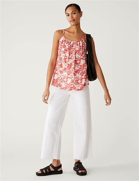 Buy Printed Cami Top at Marks & Spencer