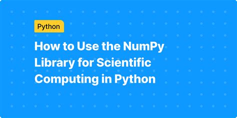 Image result for Numpy Python Library