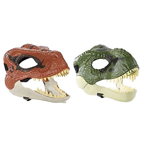 Jurassic World Legacy Velociraptor & Tyrannosaurus Rex Mask Bundle with ...