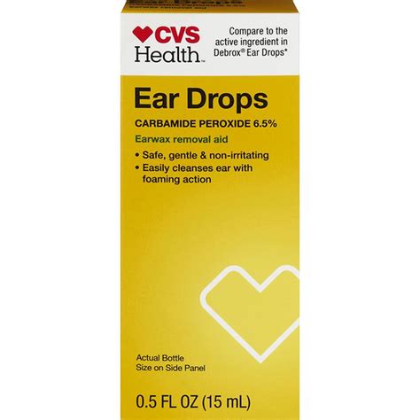 CVS Health Ear Drops Earwax Removal Aid (1 each) Delivery or Pickup ...