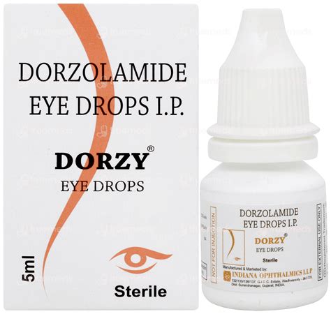 Dorzy Eye Drops 5ml - Uses, Side Effects, Dosage, Price | Truemeds