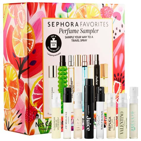 Sephora Collection Fruits & Flowers Travel Spray Perfume Discovery Set With Redeemable Voucher ...