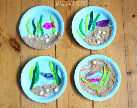 Under The Sea Paper Plates Octopus Paper Plates | Ellie And Piper