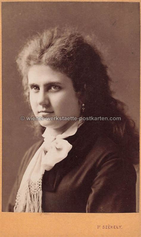 Schratt Katharina Foto Székély CDV - um 1870 - Wiener Werkstätte Postkarten