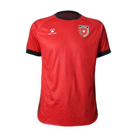 Jordan National Team Official Away Jersey - Red 2025 | Kelme Jordan ...