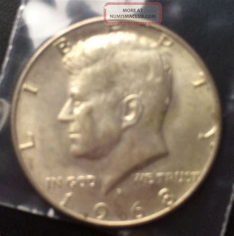 1968 Kennedy Half Dollar 40 Silver