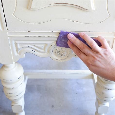 3 Best Ways How to Distress Wood and Furniture with Paint - Angela ...