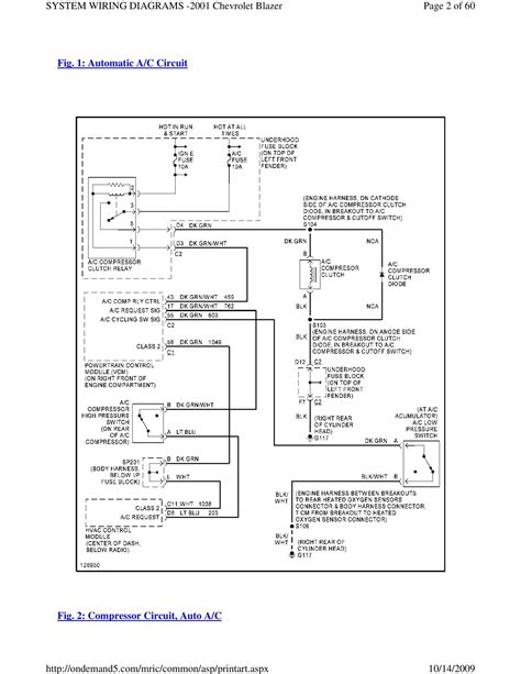 2000 Chevrolet Blazer Wiring Diagram