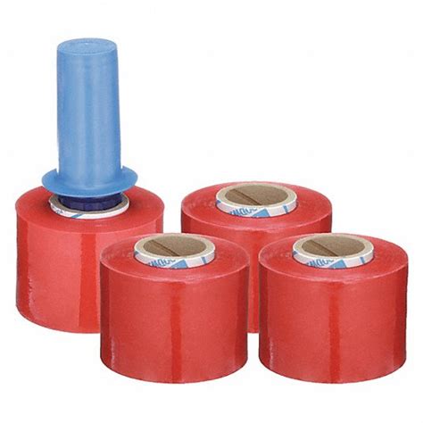 GOODWRAPPERS, 80 ga Gauge, 3 in Overall Wd, Stretch Wrap - 15A903 ...