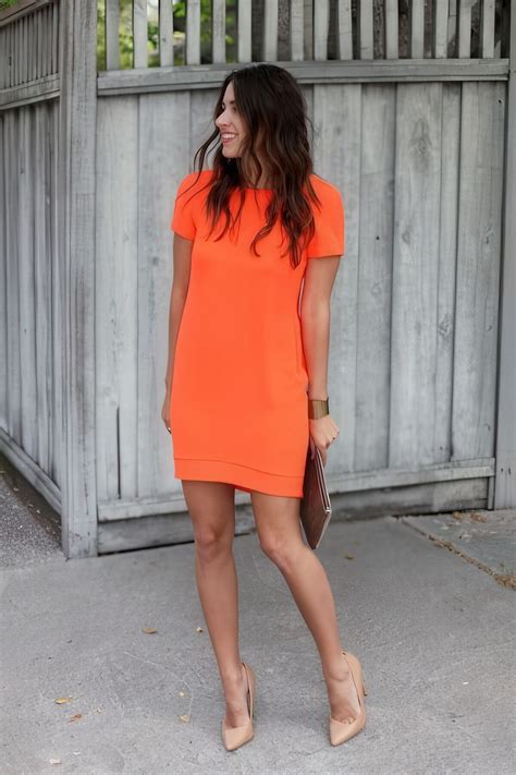 22 Orange Dress Outfits For Stylish Ladies - Styleoholic