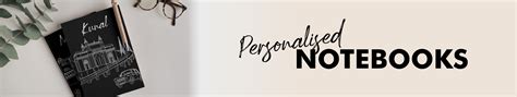 Personalized Notebooks, Custom Notebooks - The Messy Corner