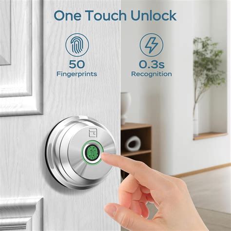 GeekTale Fingerprint Deadbolt with App, Smart India | Ubuy
