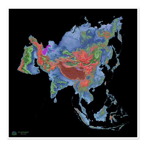Asia Relief Map 的图像结果