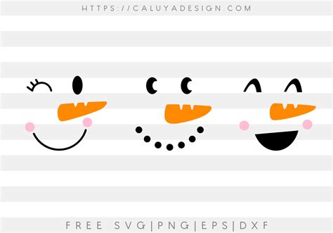 Free Printable Snowman Face | Fanny Printable