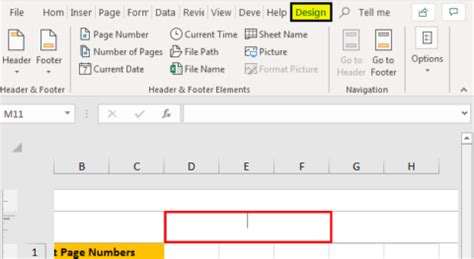 Image result for Excel Page Number