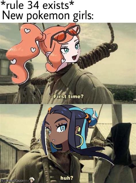 *rule 34 exists* New pokemon girls: 4') - iFunny