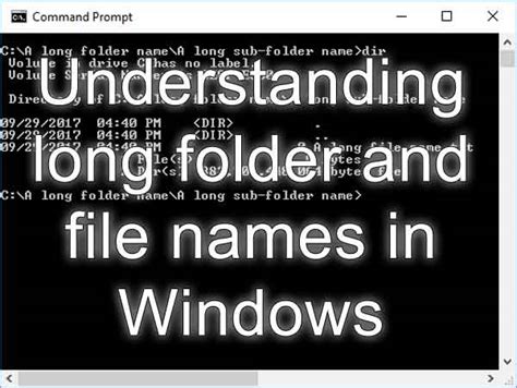 Image result for Windows Identifying Long File Names