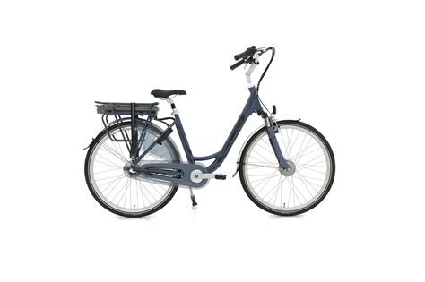 Vogue Basic Elektrische Damesfiets 28 inch 49cm Blue 3v - FietsenMagazijn
