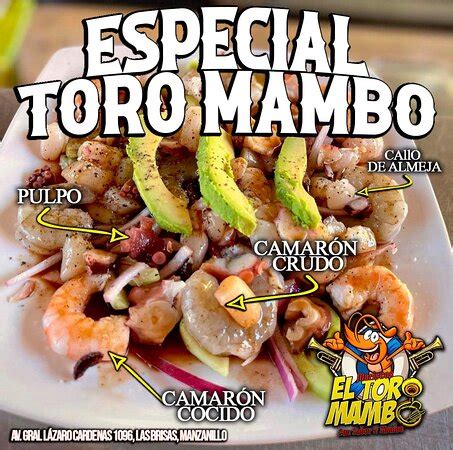 MARISCOS EL TORO MAMBO, Manzanillo - Avenida General Lázaro Cárdenas ...