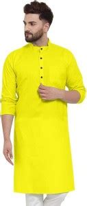 Meet Poshiya Men Solid Straight Kurta - Buy Meet Poshiya Men Solid ...