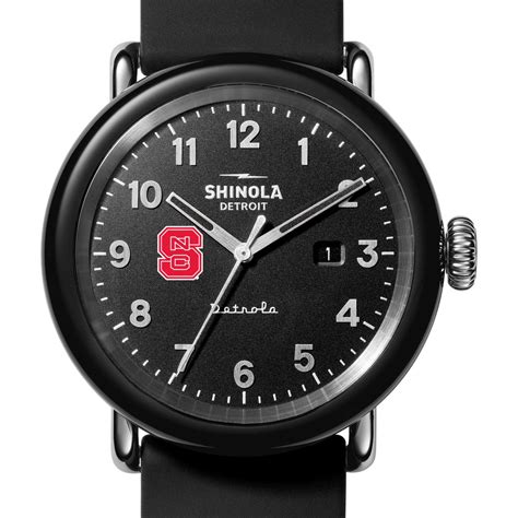 North Carolina State Shinola Watch, The Detrola 43 mm Black Dial | M ...