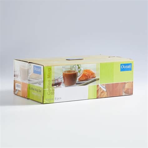 Buy OCEAN 6-piece Round Coffee Mug set - 320 ml from Ocean at just INR ...