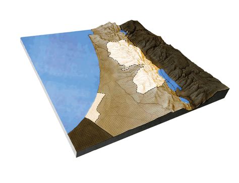 Location of the West Bank within the claimed territory of Palestine