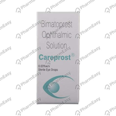 Careprost 0.03 %W/V Eye Drop (5): Uses, Side Effects, Price & Dosage ...