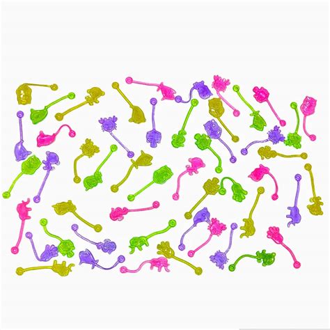 Buy Alconic Small Sticky Animal & Hand Toys for Kids 75 Pieces - 5 Sets ...