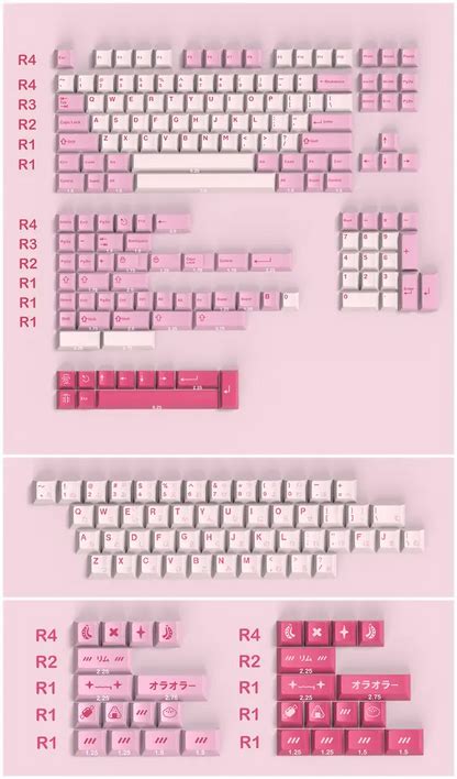 Aifei Pink Keycaps – KEEBSMOD