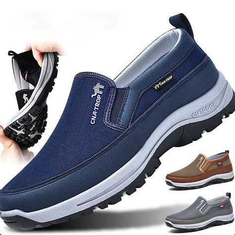 Men's Breathable Slip-On Outdoor Shoes – Lightweight and Durable ...