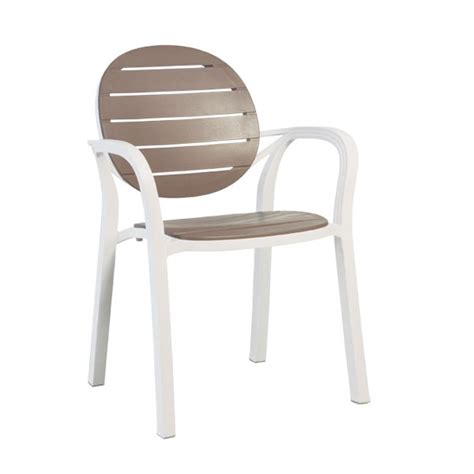 Stolica Palma bela bež boja 222037 | Volim svoj dom